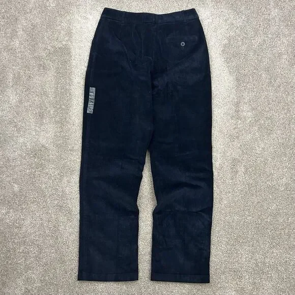 L.L Bean Women's Size 11 Blue Corduroy Pants Japan Fit‎ NEW - Picture 3 of 10
